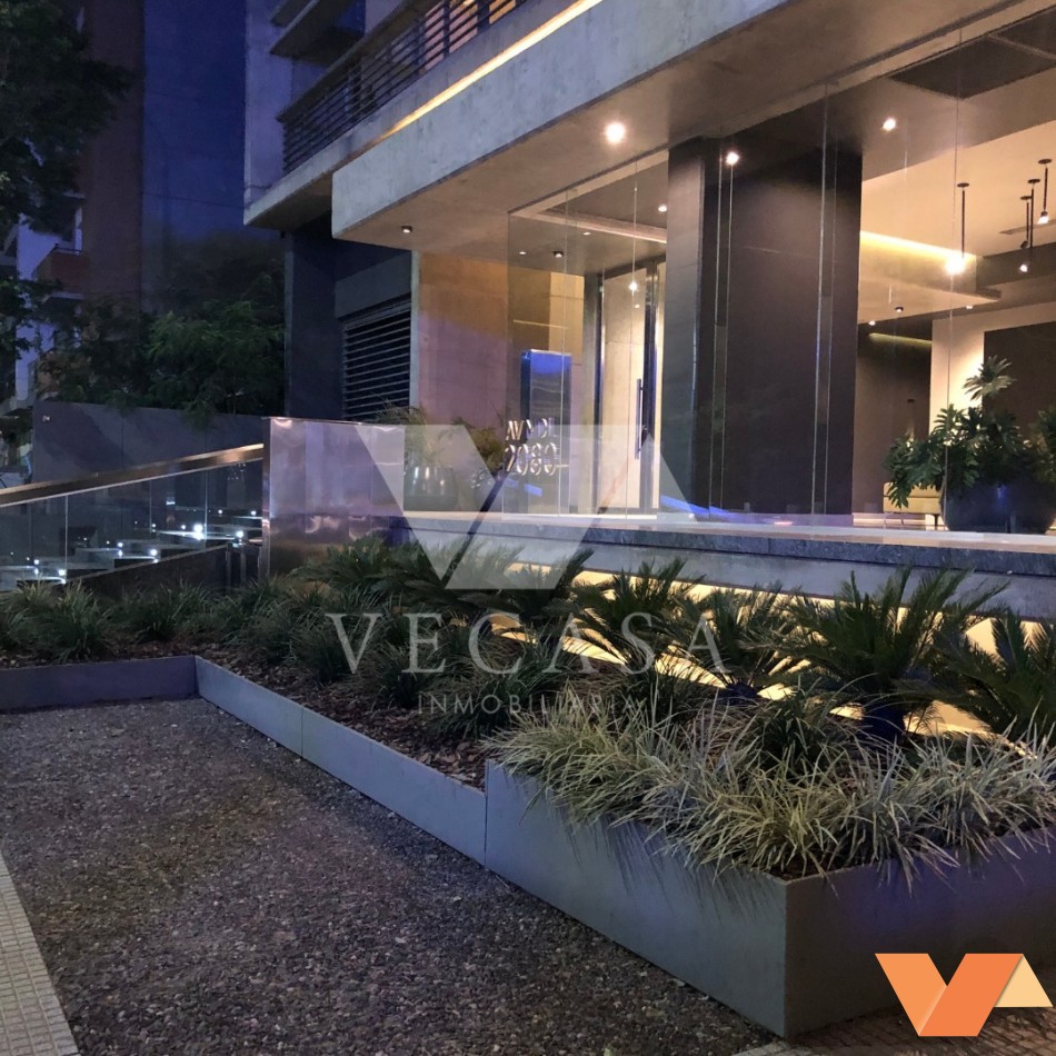 Alquiler de monoambiente amoblado con pileta y terraza panoramica | Av. Mate de Luna