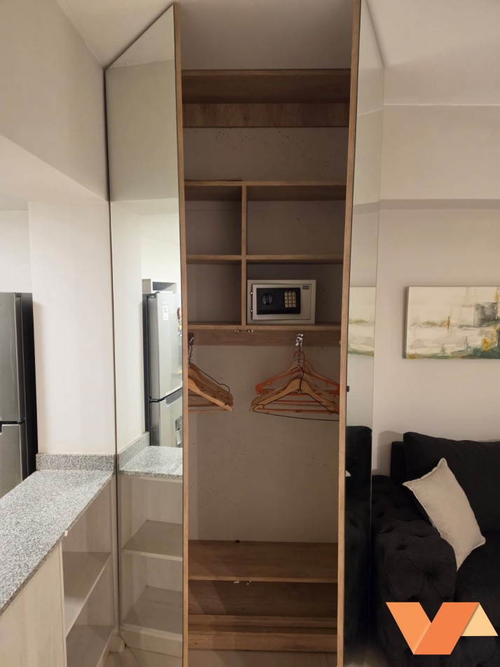 Alquiler de monoambiente amoblado con pileta y terraza panoramica | Av. Mate de Luna