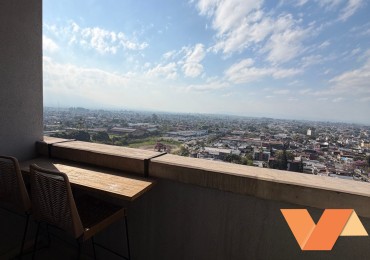 Monoambiente amoblado con increible vista - Santa fe al 900