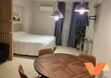 Alquiler de monoambiente amoblado con pileta y terraza panoramica | Av. Mate de Luna